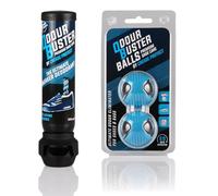Odour Buster Shoe Deodoriser Spray - Eliminates Trainer & Shoe Odours - Perfect for Football Boots & Smelly Shoes - Anti Odour Freshener (Odour Buster Balls + Odour Buster Spray)