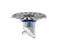 Odour-inhibiting drain plug, floor drain core, odour-inhibiting drain valve, easy installation, clog-proof anti-backflow drain valve made of stainless steel for soil water drainage in the bay