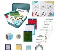 ODOXIA Autism Calm Corner | Calm Down Corner Kit | Calming Posters for Classroom | Calming Corner Kit with Posters, Solutions Wall, Sensory Toys, Fidget Tools | Ideal for Classrooms or Homes