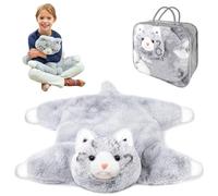 ODOXIA Weighted Lap Cat | Calming Age 3+ & Comforting | Weighted Plush | Weighted Stuffed Animal | Weighted Lap Pad | Weighted Anxiety Teddy | for Autism, ADHD, Anxiety, Stress