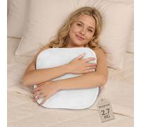 ODOXIA Weighted Pillow for Adults 2.7 KG | 30 * 30 CM | Sleep Better & Feel Calm | Weighted Body Pillow | Sleeping Hugging Pillows for Adults | Helps to Focus | Soft & Washable Cover