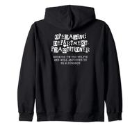 ODP Theatre Anaesthetic Operating Department Practitioner Zip Hoodie
