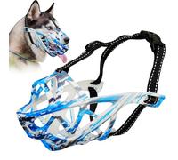 ODRIEW Dog Muzzle for Large Dogs (Camouflage Blue, M)