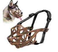 ODRIEW Dog Muzzle for Large Dogs (Camouflage Brown, M)