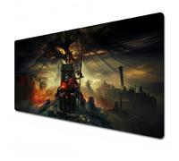 Odrys Elden Ring Mouse Pad|Red XXL 900x400 Gaming & Office Mouse Pad|Waterproof - Anti Slip (35.4 x 15.7 x 0.1 in)