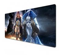 Odrys Elden Ring mouse pad,XL purple gaming anime mouse pad 800x300 stitched edge mouse pad for home,work,study.(Melina-Ranni) (A07, XL)
