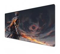Odrys Elden Ring mouse pad,XL rgb gaming anime mouse pad 800x300 stitched edge mouse pad for home,work,study.(Tarnished) (A06, XL)