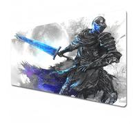 Odrys Elden Ring mouse pad,XXL black and white gaming anime mouse pad 900x400 stitched edge mouse pad for home,work,study.(Tarnished) (A10, XXL)
