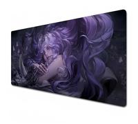 Odrys Elden Ring mouse pad,XXL purple gaming anime mouse pad 900x400 stitched edge mouse pad for home,work,study.(Ranni) (A13, XXL)
