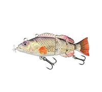 ods lure Robotic Swimming Lure 10cm Electric Lures USB Rechargeable LED Light 4 Segment Jointed Swimbait Fishing Tackle (color 3)