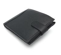 ODS:UK® Mens HIGH Quality Luxury Soft Leather TRI FOLD Wallet Credit Card Slots, ID Window and Coin Pocket