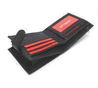 ODS:UK Men's Soft and Secure Leather Wallet with RFID Blocking, Card Slots, ID Window and Coin Pocket