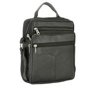 ODS:UK Real Leather Man Bag Mens Shoulder Bag Cross Body Messenger Bag Travel Holiday Mobile Phone Organizer