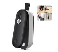 ODSD 2 in 1 Mini Bag Sealer - Heat Seal & Cutter with Lanyard, Portable Handheld Chip Bag Sealer for Snacks, Candies & Food Storage (Batteries Included)
