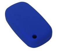 ODSMBK Car Key Cover 3 Buttons Silicone Car Key Case Cover For LADA Priora Sedan sport Kalina Granta Vesta X-Ray XRay For Renaut-darkblue