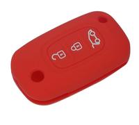 ODSMBK Car Key Cover 3 Buttons Silicone Car Key Case Cover For LADA Priora Sedan sport Kalina Granta Vesta X-Ray XRay For Renaut-red