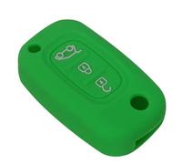 ODSMBK Car Key Cover 3 Buttons Silicone Car Key Case Cover For LADA Priora Sedan sport Kalina Granta Vesta X-Ray XRay For Renaut-green
