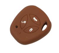 ODSMBK Car Key Cover 3B Silicone Rubber Car Remote Key Fob Cover Case Protector For LADA Priora Sedan Sport Kalina Granta Vesta X-Ray-brown