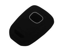 ODSMBK Car Key Cover 4 Buttons SILICONE CAR KEY FOB COVER CASE SHELL For HONDA ACCORD CIVIC CRV JAZZ HR-V HRV Vezel 2015 2016 REMOTE-BLACK