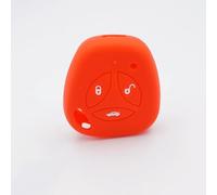 ODSMBK Car Key Cover Car-Styling Silicone Car Key Cover For LADA Priora Sedan sport Kalina Granta Vesta X-Ray Remote Key FOB Case 3Buttons-Red