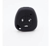ODSMBK Car Key Cover Car-Styling Silicone Car Key Cover For LADA Priora Sedan sport Kalina Granta Vesta X-Ray Remote Key FOB Case 3Buttons-black