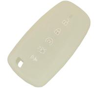 ODSMBK Car Key Cover Remote 5 Buttons Key Case Cover For Fusion For Mustang Explorer F-150 F-250 F-350 2017 2018 Skin Holder-white