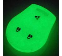 ODSMBK Car Key Cover Remote Silicone Key Case Cover For NISSAN March Tiida Altima Armada Cube Juke Maxima Pathfinder Rogue Sentra Versa-Fluorescwhite