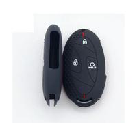 ODSMBK Car Key Cover Silicone Car Key Cover For Hyundai Kona Santa Fe Tucson Ioniq MX5 StubHub 2024 2025 3 Button Remote Key Case 2 Pcs/lot-1black 1red