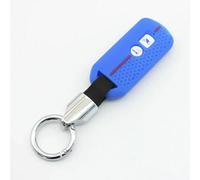 ODSMBK Car Key Cover Silicone Key Case Cover Keychain For HONDA Pcx 125 Forza 125 300 Xadv 750 Forza 350 AD Protection Holder Car Accessory-blue 2B with ChainB