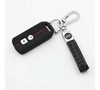 ODSMBK Car Key Cover Silicone Key Case Cover Keychain For HONDA Pcx 125 Forza 125 300 Xadv 750 Forza 350 AD Protection Holder Car Accessory-black 2B with ChainA
