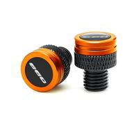 ODSMBK Motorcycle Rearview Side Mirror Hole Cap Plug Mirror Blanking Hole Plug For Triumph Street Triple 765 RS S R 675 660 900 GT Tiger 800 Tiger 1200-Orange 660