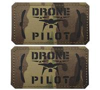 ODSP Reflective Drone Pilot Hook Loop Patch