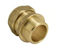 ODSUPPLIES - 10mm x 1/2" Compression Male Adapter - Bag of 5