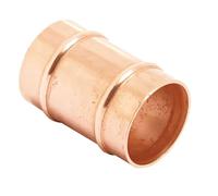 ODSUPPLIES - 15mm x 1/2" Imperial Solder Ring Coupling - Bag of 10