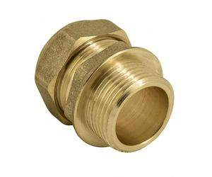 ODSUPPLIES - 22mm x 1" Parallel Male Adapter - Pack of 2