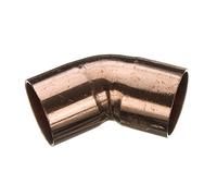 ODSUPPLIES 28mm Copper 45° End Feed Elbow - Pack of 2