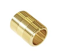 ODSUPPLIES Brass 1/2 Inch BSP Barrel Nipple/Nipple Fitting
