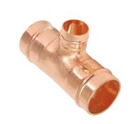 ODSUPPLIES Copper 22mm x 22mm x 15mm Solder Ring Reducing Tee