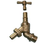 ODSUPPLIES - Pack of 5-1/2" Hose Union Lockshield Bibcheck