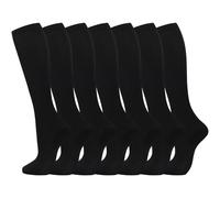 Odtmger 7 Pair Compression Socks for Women & Men 15-20 mmHg is Best Support for Athletic Running Cycling Nursing,Travel