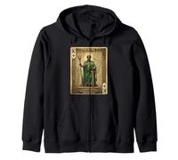 Oduduwa Founding Ancestor of the Yoruba African Creator King Zip Hoodie