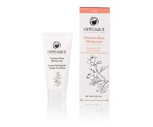 Odylique Timeless Rose Moisturiser 15ml | 100% Natural & Vegan | Soothing Face Cream with Rose Water & Rosehip Ideal for Sensitive Skin