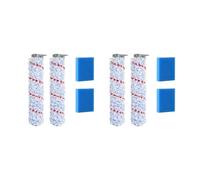 ODYNOWKFG B02C-Replacement Brush Roller For Tineco Ifloor Wet Dry Cordless Vacuum Cleaner, 4 Pack Roller Brush +4 Pre-Filter Foam(8pcs)
