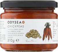Odysea Chickpeas in Tomato Sauce & Extra Virgin Olive Oil 310gr Jar