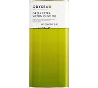 Odysea Extra Virgin Olive Oil 5L Tin | Gr old pressed | Pure & Raw | Drip, Drizzle, Marinade | Best for Salad Dressing | Bulk