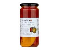 Odysea Flame Roasted Red and Yellow Peppers, 0.45 kg