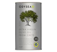 Odysea Greek Chania PGI Extra Virgin Olive Oil 3L Tin - Cold-Extracted Koroneiki Olives, Hand Harvested, Single Origin, Award-Winning Premium EVOO