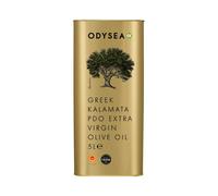 Odysea Greek PDO Kalamata Extra Virgin Olive Oil Tin, 5 Litre
