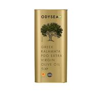 Odysea Greek PDO Kalamata Extra Virgin Olive Oil Tin, 5 Litre