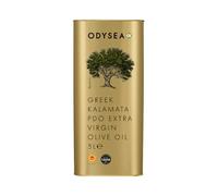 Odysea Greek PDO Kalamata Extra Virgin Olive Oil Tin, 5 Litre
